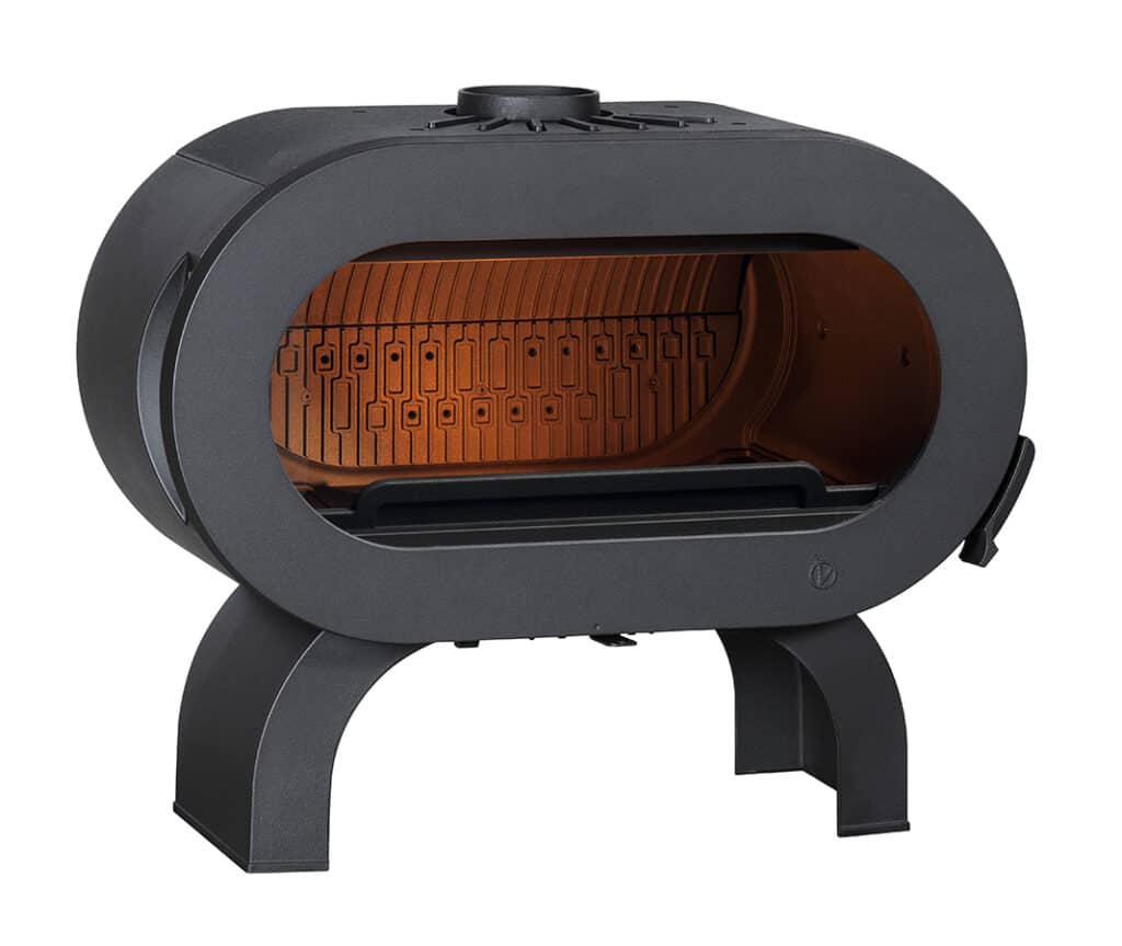 Poêle à bois fonte Invicta Fifty arche anthracite - 10kW