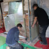 Installation Foyer Invicta dans un coffrage de cheminée - Invicta Shop