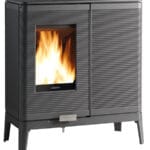 Poêle à bois fonte hybride Invicta Akimix - 7 kW