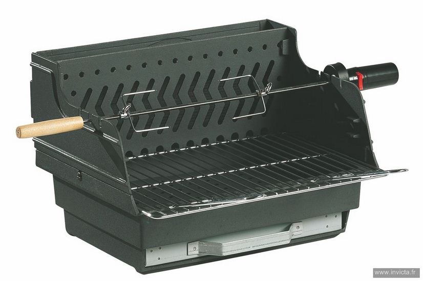 Grille de barbecue en fonte pour poêle de jardin 