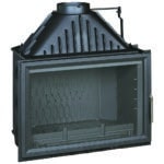 Foyer fonte pour cheminées - Invicta - 800 Grande Vision