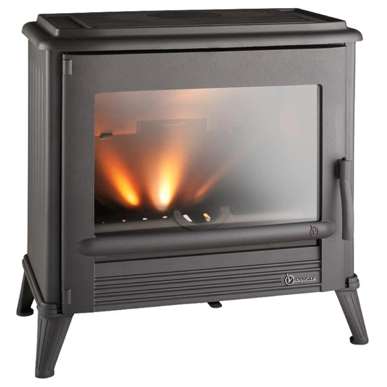 Poêle à Bois Tréville Fonte Naturelle – Anthracite, Classe A, Occasion