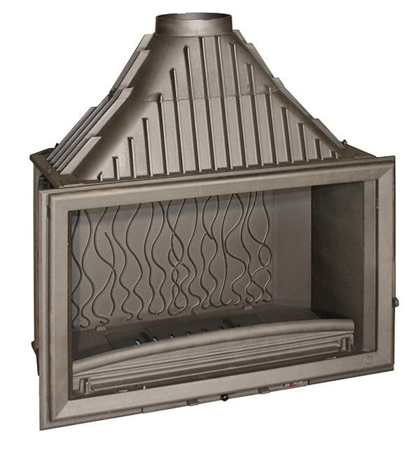 Foyer fonte pour cheminées - Invicta - 900 Grande Vision