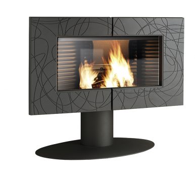 Poêle à bois fonte Invicta Symphonia - 12 kW