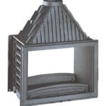 Foyer pour cheminée fonte Invicta - 800 Double Face