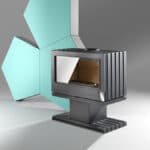 Poêle à bois fonte Invicta Norman - 12 kW
