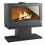 Poêle à bois fonte Invicta Norman - 12 kW