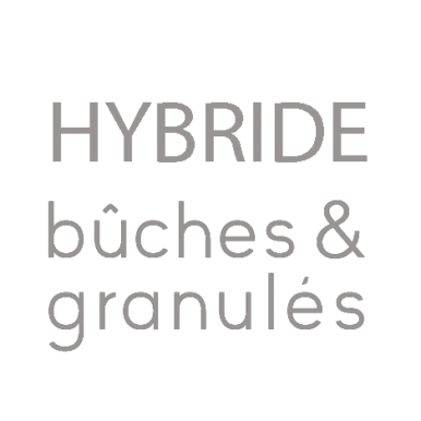 picto Hybride - bûches et granulés
