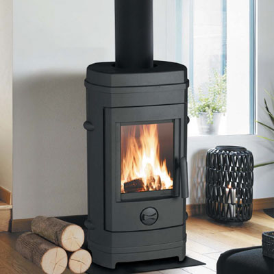 Poêle à bois fonte Invicta Remilly - 7 kW