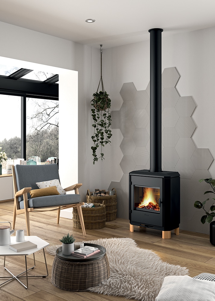 Poêle à bois Invicta Vosges 8 kW