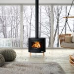 Poêle à bois fonte Invicta Kaori Zen - 9 kW