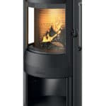 Poêle à bois acier & fonte Invicta Neosen 3 vitres - 6 kW