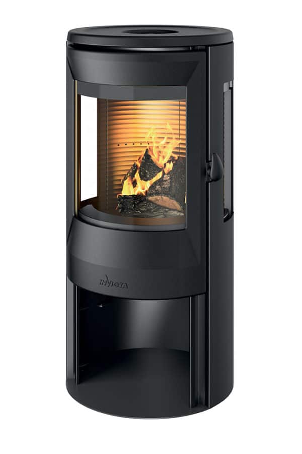 Neosen Steel Wood Stove 3 Glazed Sides Connectable