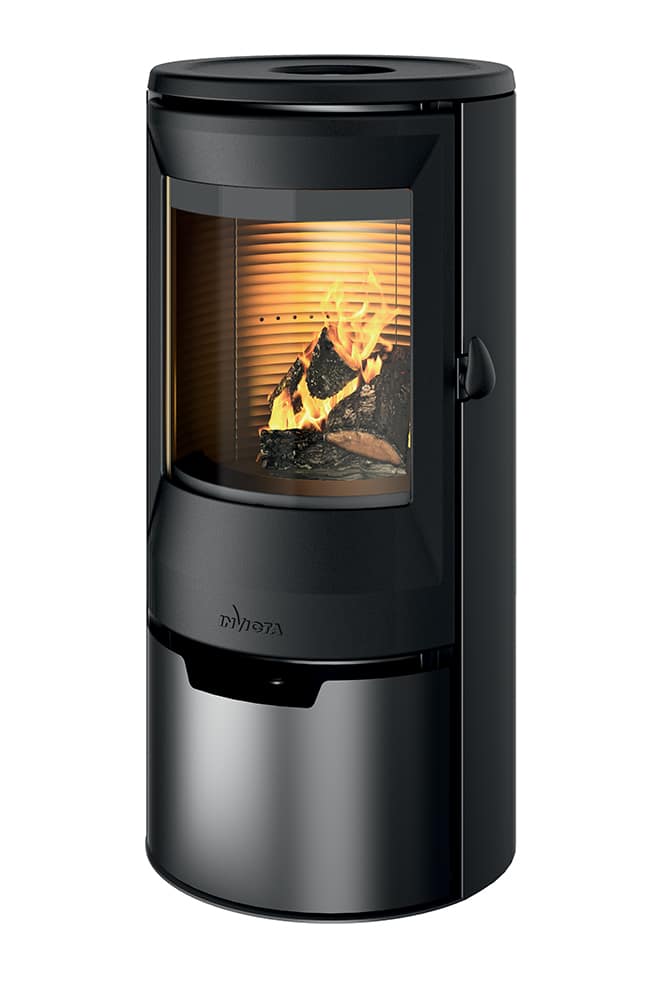 Invicta Neosen airtight steel & cast iron wood stove - 6 kW