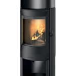 Invicta Neosen steel and cast iron wood stove with accumulator - 6 kW