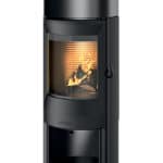 Poêle à bois acier et fonte Invicta Neosen avec accumulateur - 6 kW