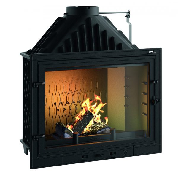 800 Primo Inset Stove with Flue-valve